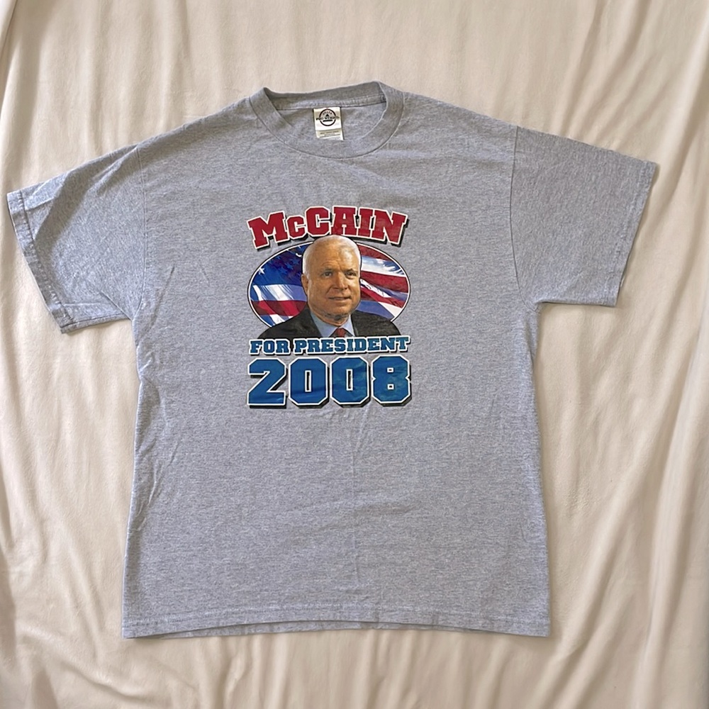 Vintage John McCain 2008 campaign shirt